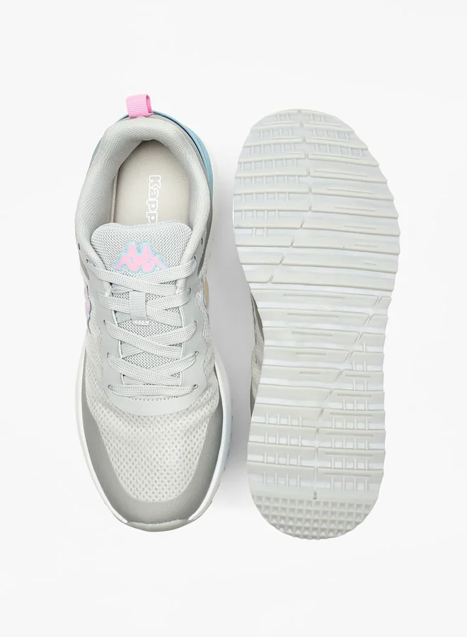 Kappa Women's Colourblock Sports Shoes with Lace-Up Closure