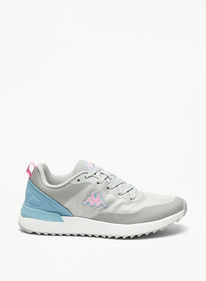 Kappa Women's Colourblock Sports Shoes with Lace-Up Closure