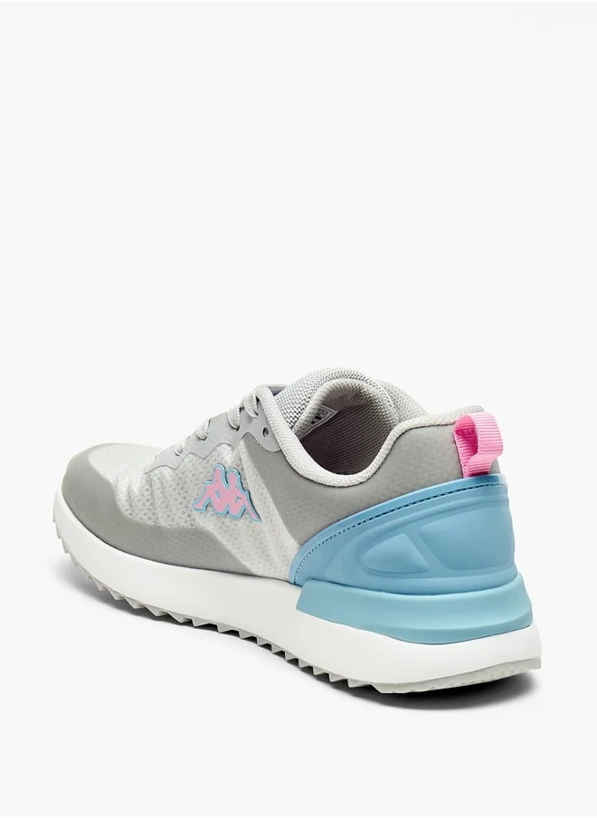 كابا Women's Colourblock Sports Shoes with Lace-Up Closure