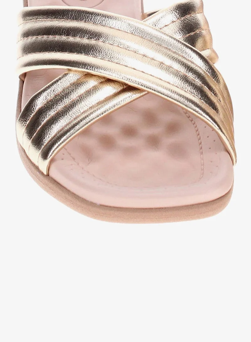 Beira Rio Golden Heels Sandal for Women – Stylish Ladies Heel Sandals & Sling Back Heels for Girls for Women | Best Price UAE