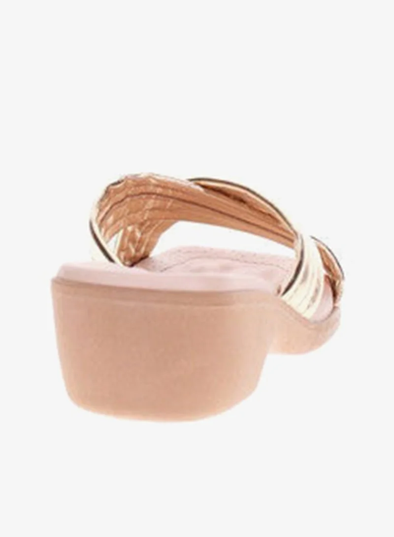 Beira Rio Golden Heels Sandal for Women – Stylish Ladies Heel Sandals & Sling Back Heels for Girls for Women | Best Price UAE