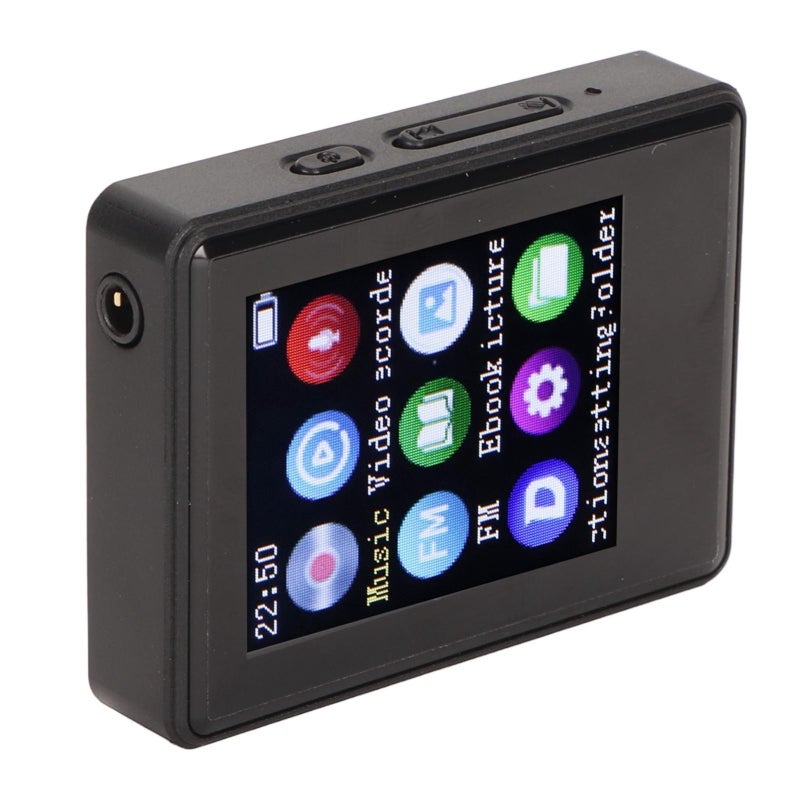 Portable MP3 Player 1.77 Inch SPI HD Screen Bluetooth 5.0 Chip - HiFi Sound Decoding Mp4 Player for Running, Working Out, Travel and Music Lovers - Image 4