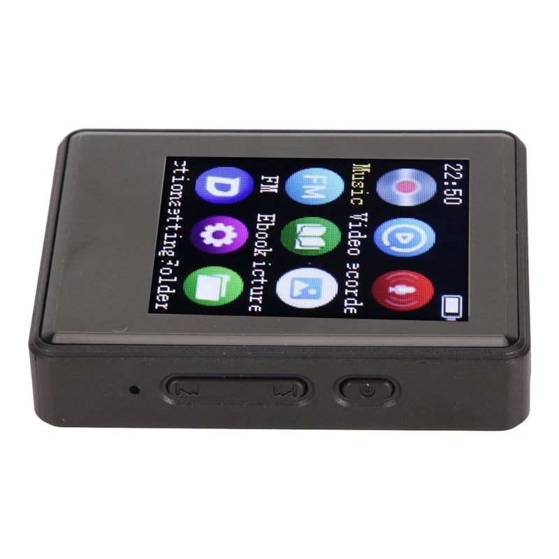 Portable MP3 Player 1.77 Inch SPI HD Screen Bluetooth 5.0 Chip - HiFi Sound Decoding Mp4 Player for Running, Working Out, Travel and Music Lovers - Image 1