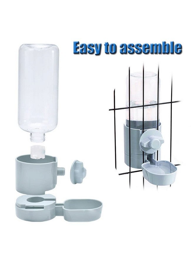 Oncpcare 17oz No Leak Rabbit Waterer Feeder, No Drip Water Feeder Water Bowl for Guinea Pig Hamster Chinchilla Ferret Small Animal - Image 4