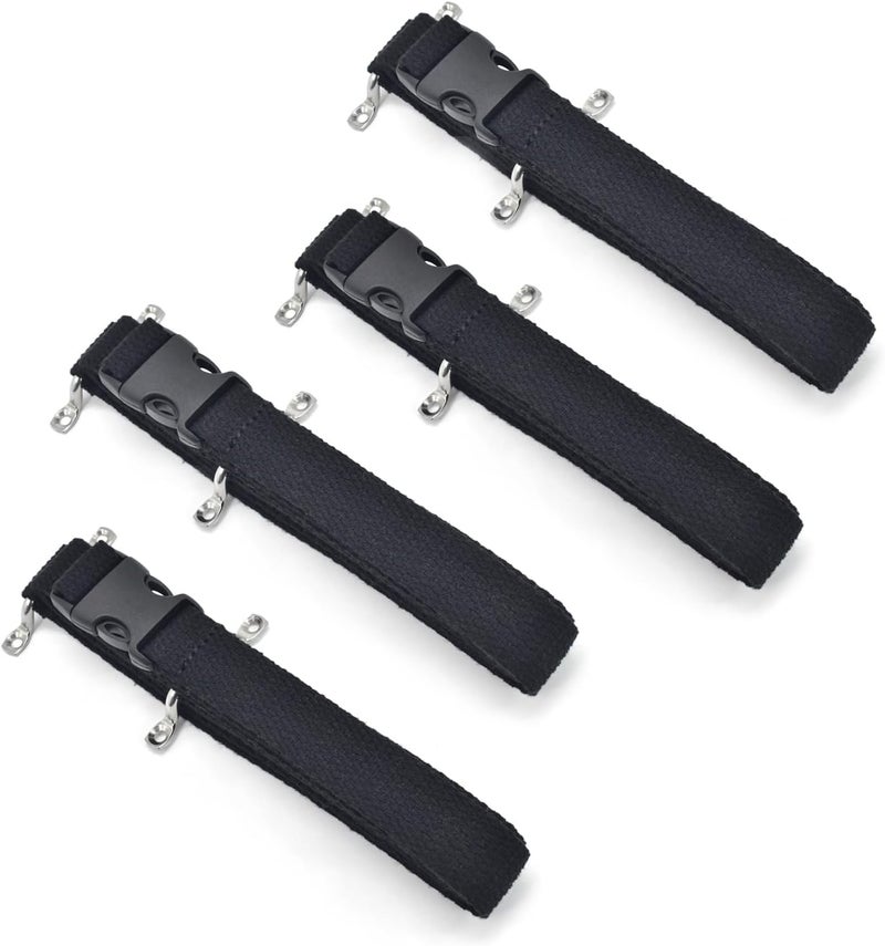 SCOTTCHEN RV TV Straps 74" Anti-Tip RV Furniture Safety Tie Down Solid Straps for Camper Trailer Traveling - 4pcs Basic - Image 1
