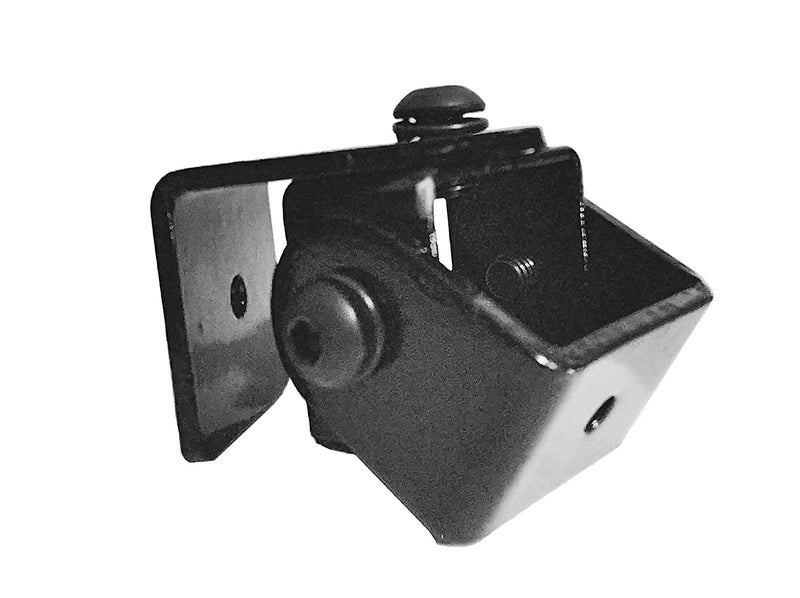 myl-SM-L1 - Speaker Wall Mount Stand - Bracket 2 Nos for 4 mm, 5 mm & 6.35mm (¼ inch) Thread Hole/Keyhole Speakers - Universal Type (3 Mounts, Black) - Image 4