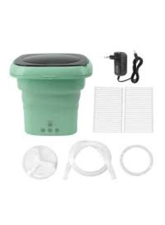 Portable Mini Foldable Washing Machine - Multi-Color Electric Mini Washing Machine for Underwear, Socks, and Light Baby Clothes - Practical and Space-Saving Travel Washing Machine for Home and Travel Use - Image 4