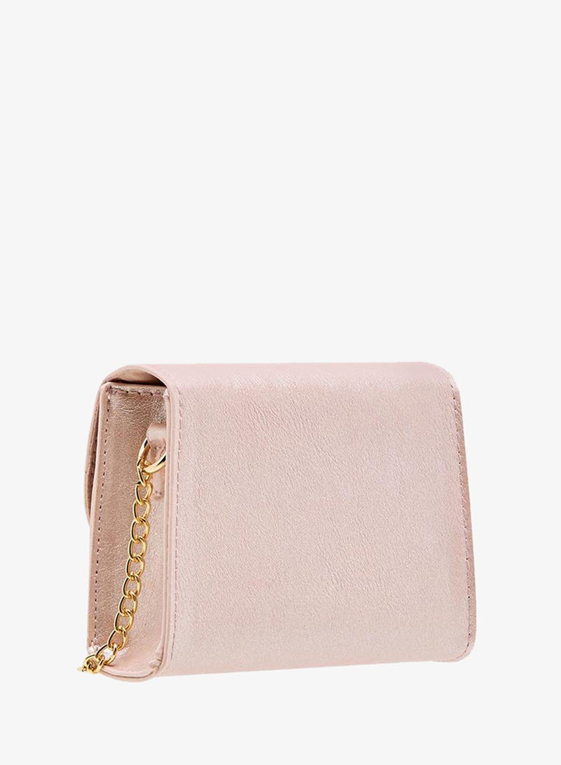 Flora Bella By Shoexpress Crossbody Bag with Chain Strap - Image 4