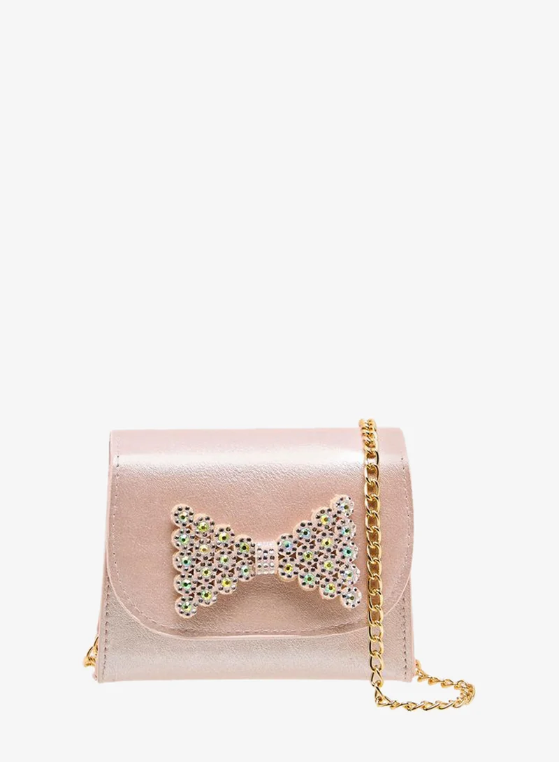 Flora Bella By Shoexpress Crossbody Bag with Chain Strap