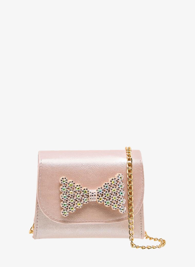 Flora Bella By Shoexpress Crossbody Bag with Chain Strap - Image 1
