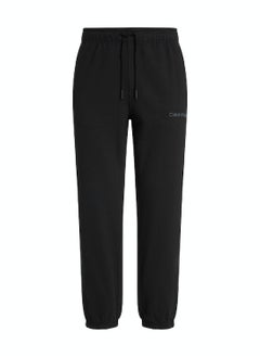 CALVIN KLEIN Calvin Klein Men's Sweatpants - Knit Pants - Sportswear - Cotton , Black  - Image 4