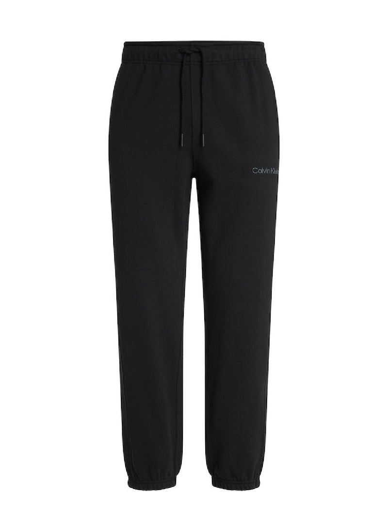 CALVIN KLEIN Calvin Klein Men's Sweatpants - Knit Pants - Sportswear - Cotton , Black  - Image 4