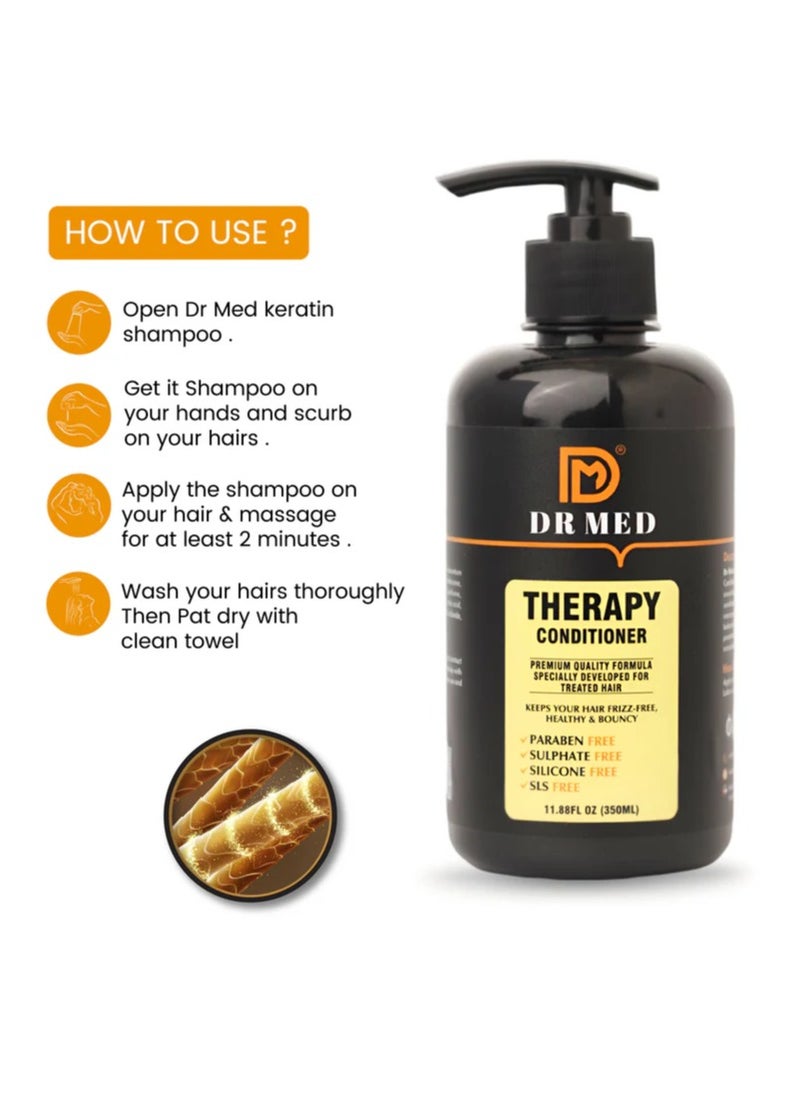 DR MED Therapy Conditioner: Restorative Care for Strong, Healthy Hair - 350ML
