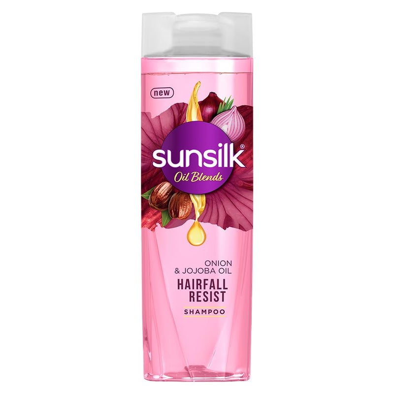 Sunsilk شامبو صن سيلك بزيت البصل وزيت الجوجوبا لتساقط الشعر للشعر القوي والطويل - 195 مل - Image 1