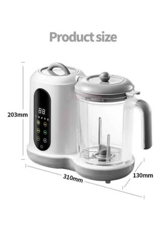 Halamine Baby Food Maker，5 in 1 Baby Food Processor，Electric Steamer and Blender, Mini Food Grinder For Cooking and Mixing Supplements，Multifunctional Steamer Grinder - Image 2