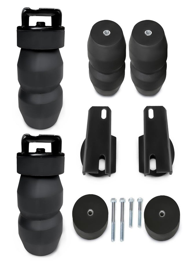 MILLISEC Rear Rubber Helper Suspension Springs Kits Compatible with 2002-2013 Dodge Ram 1500 2WD 4WD and Dodge Ram 2500 2WD 4WD, OEM Number DR2500CA - Image 1