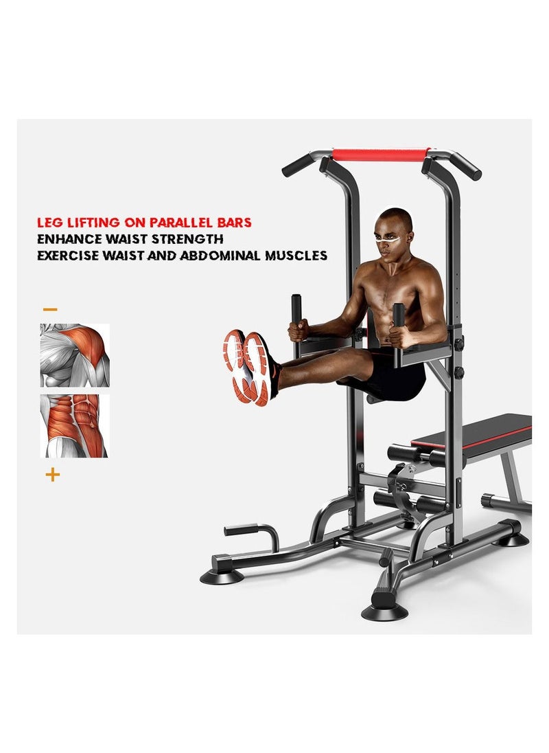 Household Pull up Monkey Bars Pull up Multifunctional Adjustable Single Parallel Bars Supine plank Adjusting the Torx Knob