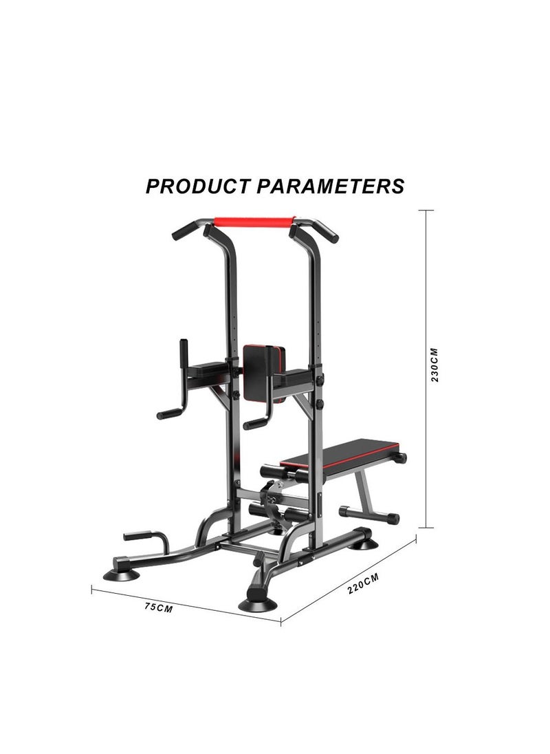 Household Pull up Monkey Bars Pull up Multifunctional Adjustable Single Parallel Bars Supine plank Adjusting the Torx Knob