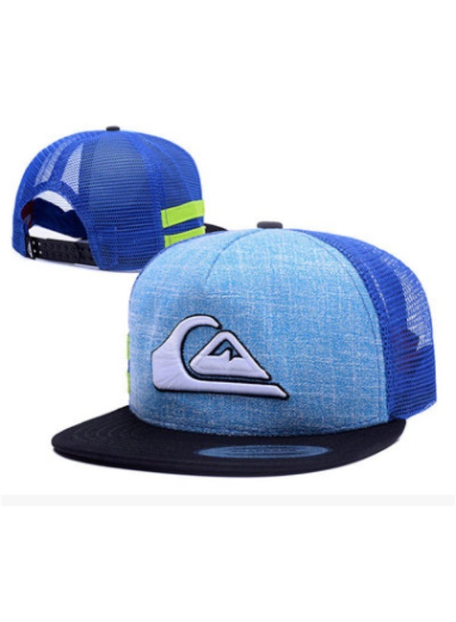 QUIKSILVER قبعة شاحنة كويكسيلفر زرقاء وسوداء