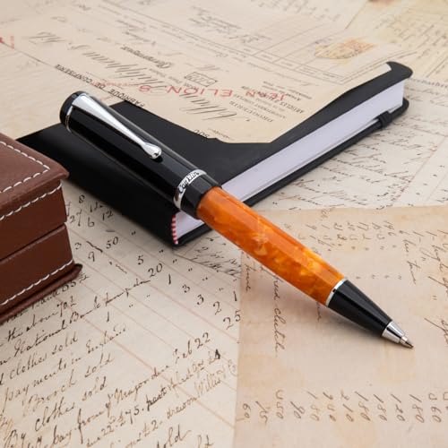 Conklin Duragraph Ballpoint Pen in Orange Nights – High-End Writing Tool with Stylish Design, Best Gift for Writers & Professionals - Image 3