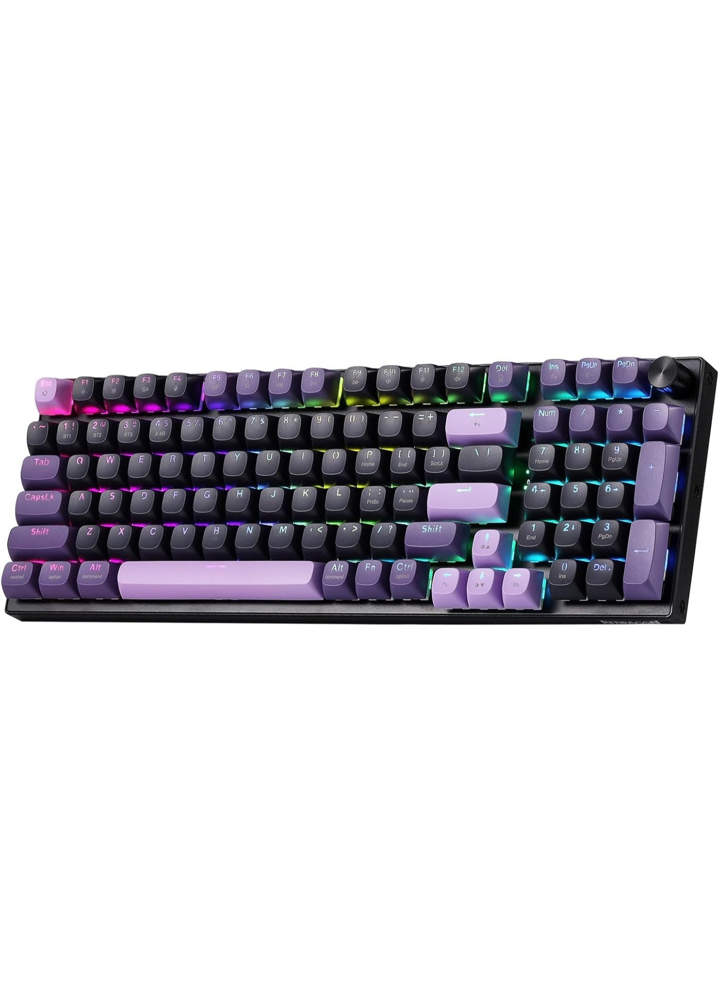 ريد راجون Redragon 98-key tri-mode Wireless Mechanical Gaming Keyboard