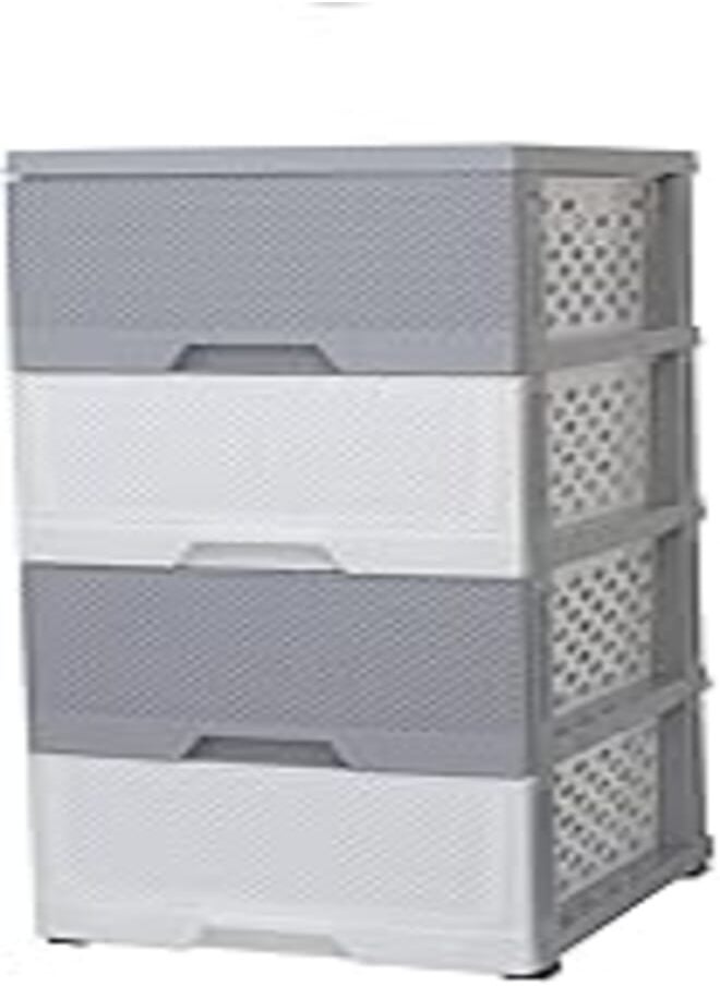 El Watania ELWATANIA SHANON FILLO 4 DOOR GREY AND WHITE 