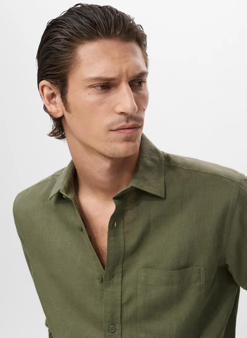 Mango Man  Shirt avispah-h for Men | Best Price UAE