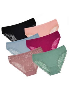 Zeemey 6-Piece Cotton Breathable Panties Low Waist Fashionable Ladies Charming Thick Bottom - pzsku/ZB2080180A977853E0DE7Z/45/_/1689398746/975814fb-9d45-4491-a16b-d4e6cceac602