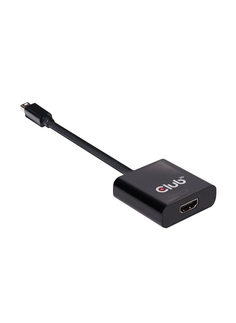 CLUB3D Club 3D CAC-2170 Mini DisplayPort 1.2 to HDMI 2.0 UHD Active Adapter M/F  - Image 1