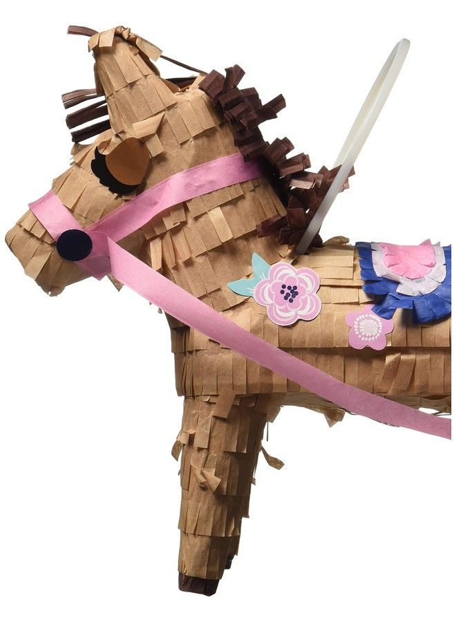 Amscan Saddle Up Mini Decoration Horse Pinata ; 7 1/2" X 5 3/4" ; Multicolor ; 1 Pc - Image 4