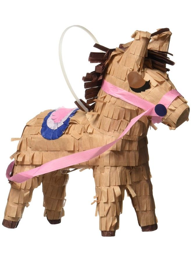 Amscan Saddle Up Mini Decoration Horse Pinata ; 7 1/2" X 5 3/4" ; Multicolor ; 1 Pc - Image 3