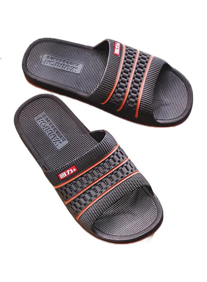 Pull Back Warrior Unisex Slippers Indoor Outdoor Beach Thick-Soled Wear-Resistant Comfortable Hl3523-1 Brown Size 43 - Image 1