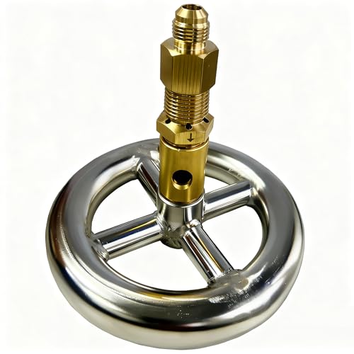 MCAMPAS 60000 BTU Fire Pit Burner Ring, 6 Inch Round 304 Series Stainless Steel Burner Ring for Outdoor Fire Pit - Natural Gas & Propane Fireplace - Image 2