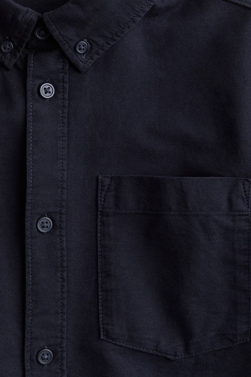 H&M Button-Down Cotton Shirt