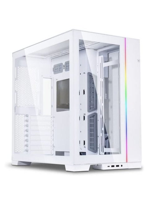 Lian Li O11 Dynamic Evo O11dew White Aluminum Steel Tempered Glass Atx Mid Tower Computer Case