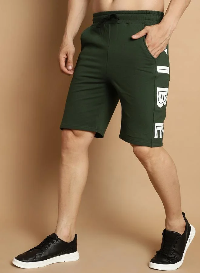 ستايلي Men Regular Fit Vibe Graphic Shorts By Door74
