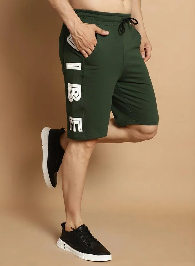 ستايلي Men Regular Fit Vibe Graphic Shorts By Door74