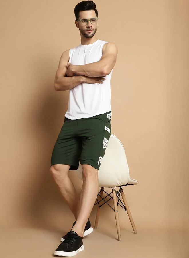 ستايلي Men Regular Fit Vibe Graphic Shorts By Door74
