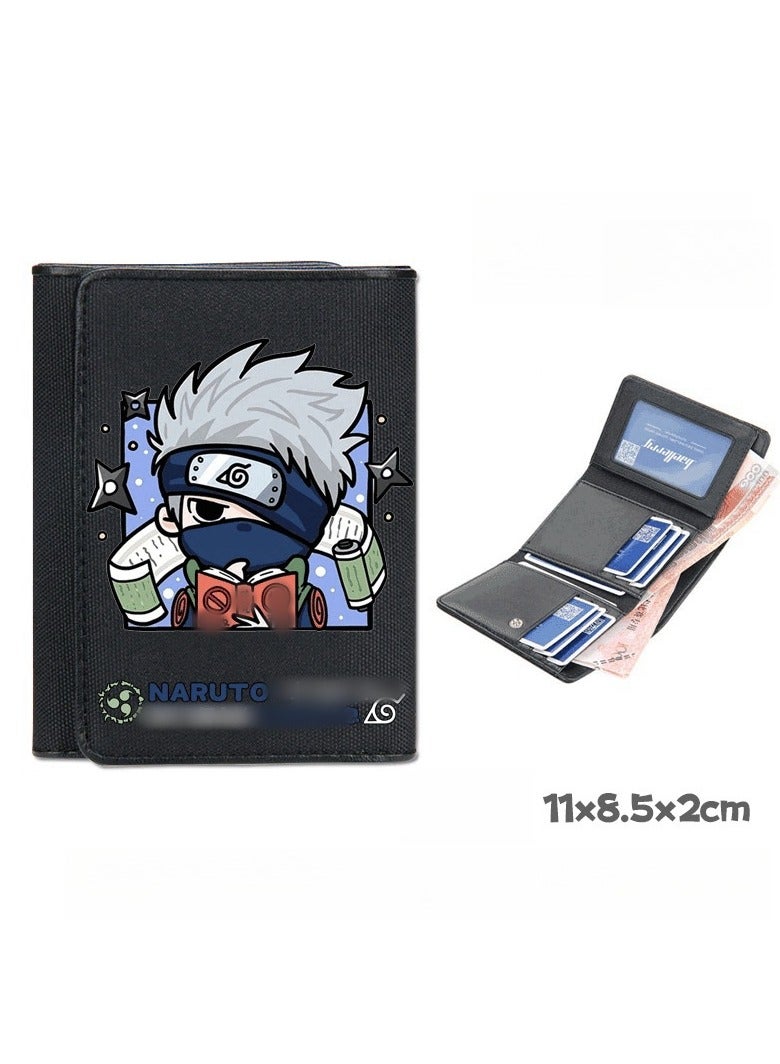 KUYING New Naruto Printed Waterproof Wallet  - Image 1