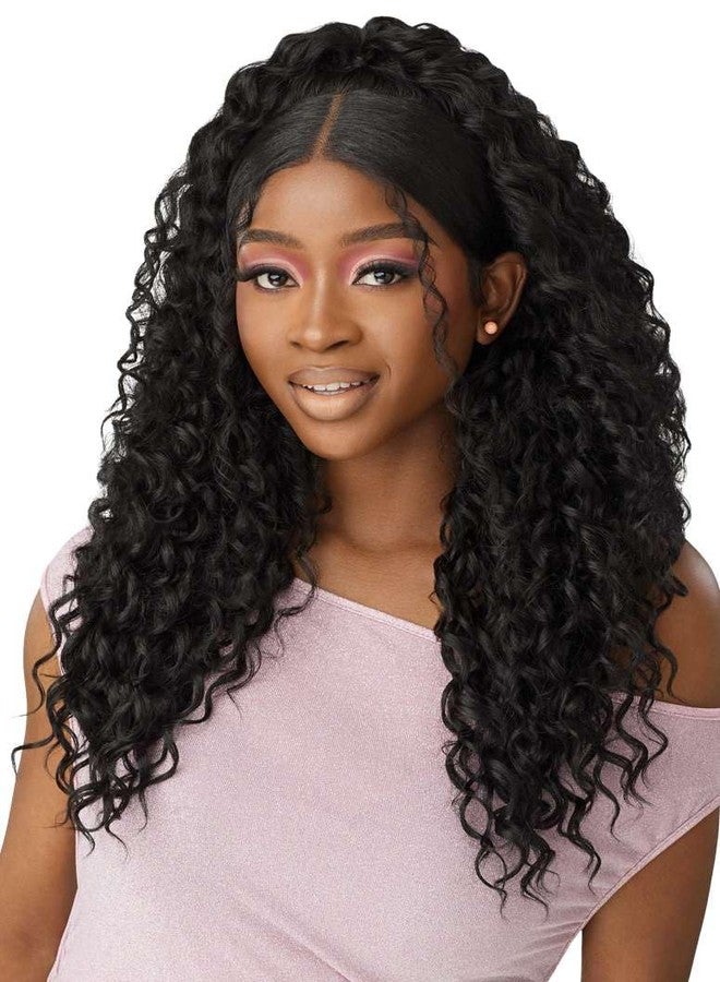 Outre Lace Front Wig - Perfect Hair Line 13X4 - Swoop Series - Swoop 9 (SWEDISH BLONDE) - Image 3