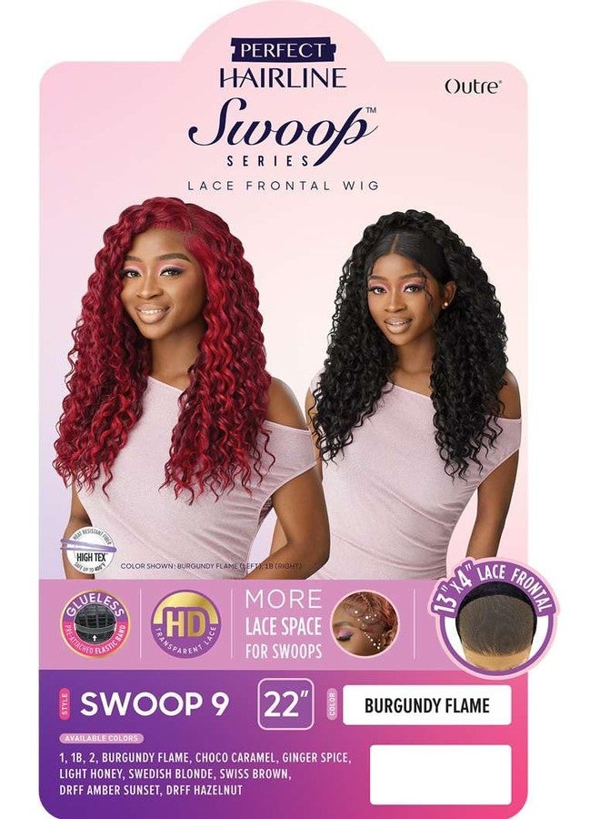 Outre Lace Front Wig - Perfect Hair Line 13X4 - Swoop Series - Swoop 9 (SWEDISH BLONDE) - Image 2