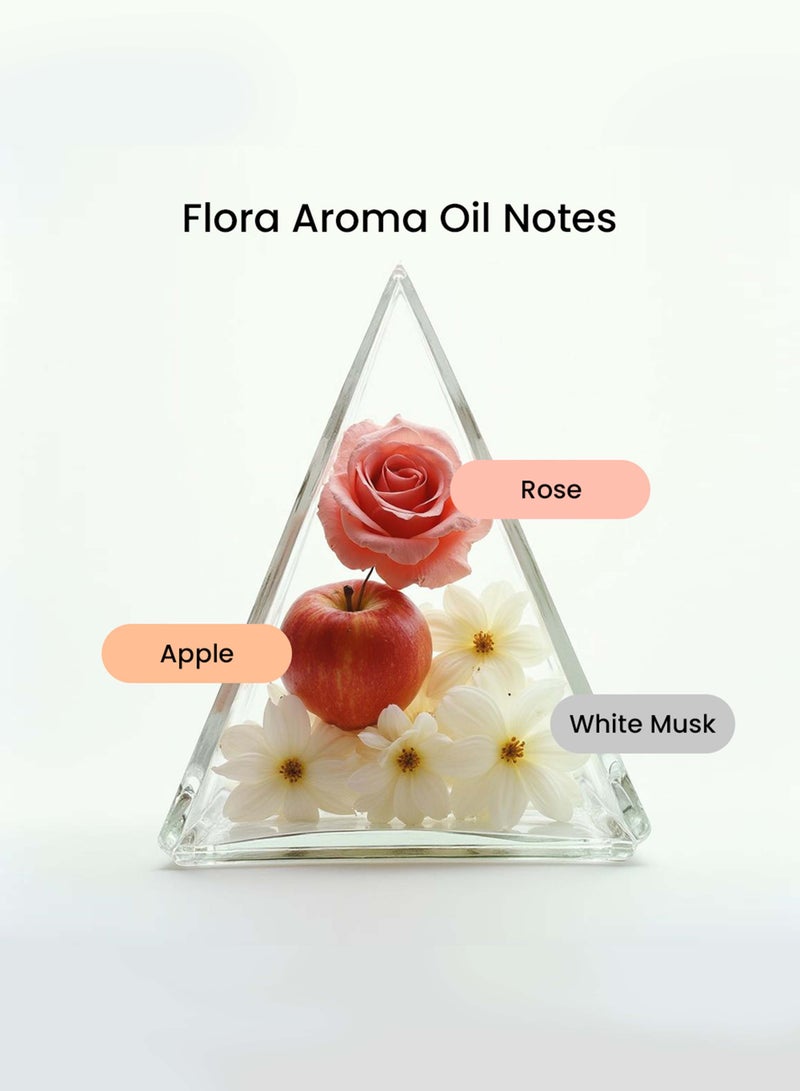 ﺩﻱ ﺍﺭ ﺯﺍﻳﺴﻴﻨﺖ Dr Zay Scent Diffuser Aroma - FLORA (500ML) | Notes of Apple, Rose, White Musk | Perfect for Offices, Homes, Shops, Hotel Rooms | Made in the UK  - Image 4