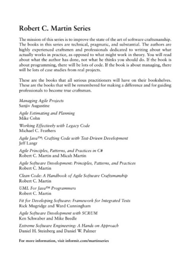 Clean Code: A Handbook of Agile Software Craftsmanship - Image 2