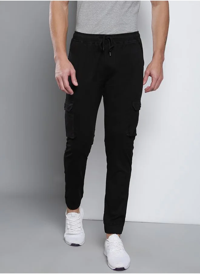 دينيس لينغو Tapered Ankle Cargo Joggers by Styli