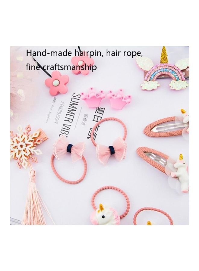 NIBEMINENT Little Girl Hair Accessories Set Multicolour - Image 3