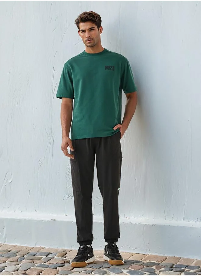 Kappa Kappa Cargo Jogger with Elasticated Waist