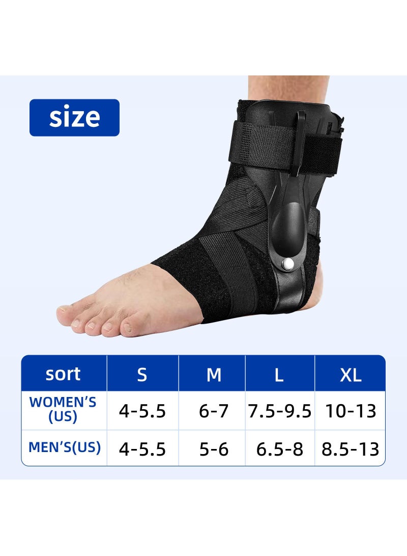 Generic Ankle support,ankle stability support,lace-up ankle support,suitable for running,basketball,volleyball,rehabilitation training(L)  - Image 4