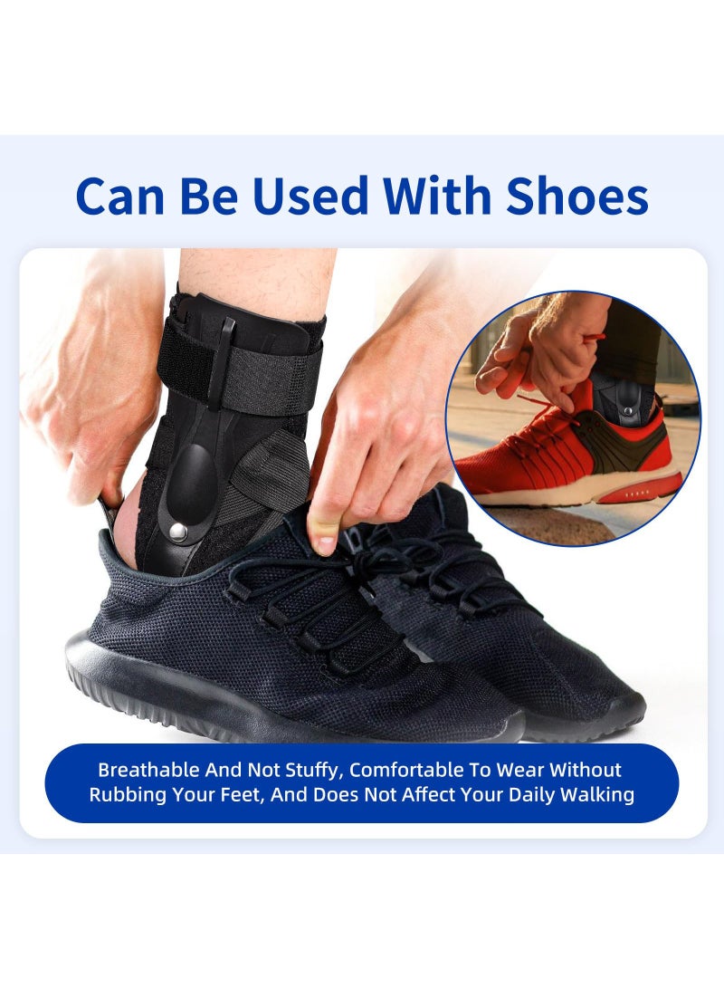 Generic Ankle support,ankle stability support,lace-up ankle support,suitable for running,basketball,volleyball,rehabilitation training(L)  - Image 5