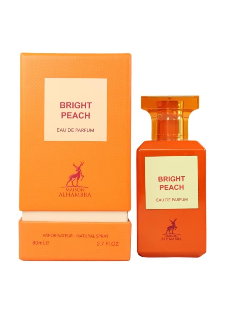 MAISON ALHAMBRA BRIGHT PEACH Eau de Parfum 80ml - Image 1