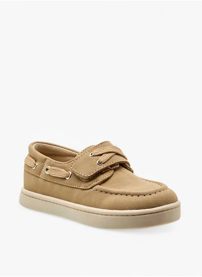 جونيورز Lace Detail Slip-On Loafers